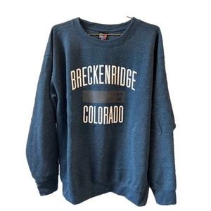 Outfitters Trading Co. Breckenridge Colorado Sweatshirt Size XXL Teal Unisex